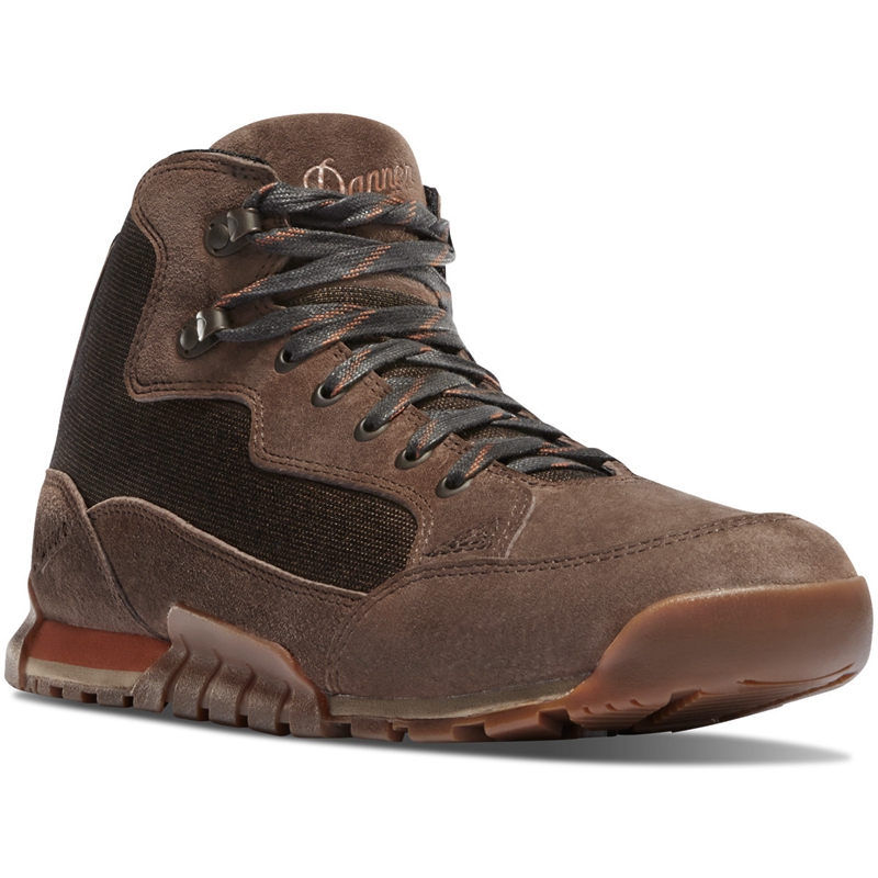 Brown Men's Danner Skyridge Hiking Boots | 68402-ZEHO