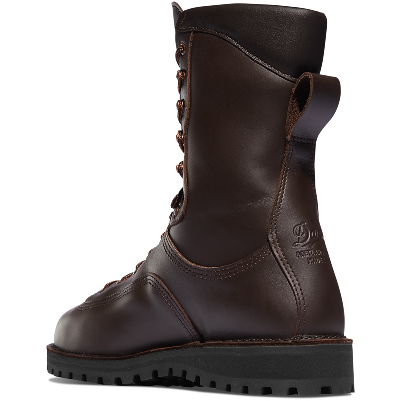 Brown Men's Danner Trophy Hunting Boots | 81942-HRIN