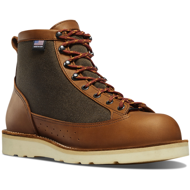 Brown Men's Danner Westslope Hiking Boots | 85317-JLRS