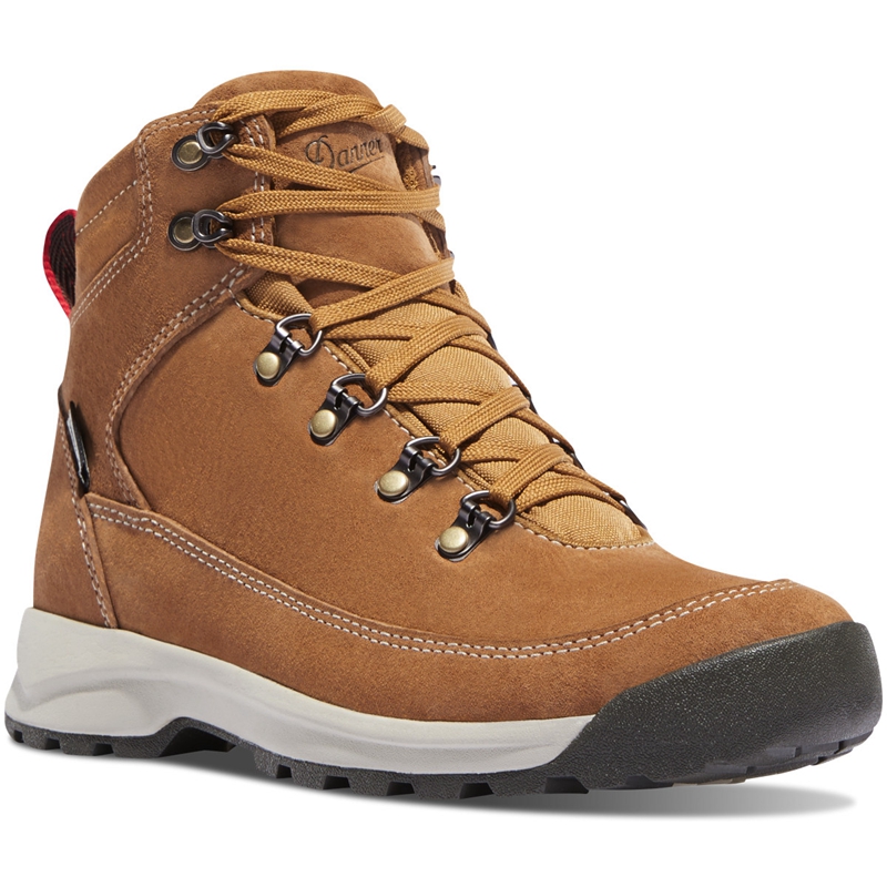 Brown Women's Danner Adrika Hiking Boots | 04253-FGEO