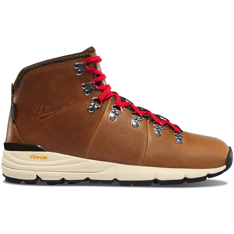 Brown Women\'s Danner Mountain 600 Work Boots | 21764-NFHJ