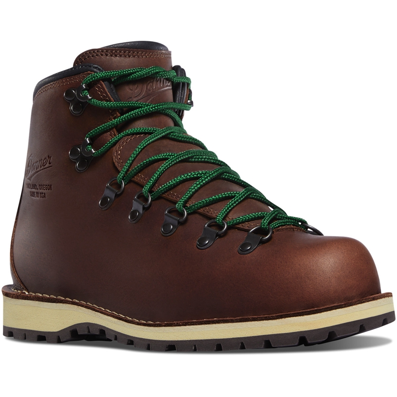 Brown Women's Danner Mountain Pass Hiking Boots | 48179-DXVO