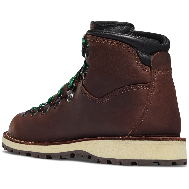 Brown Women's Danner Mountain Pass Hiking Boots | 48179-DXVO