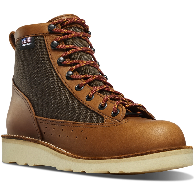 Brown Women's Danner Westslope Combat Boots | 95041-EIPS