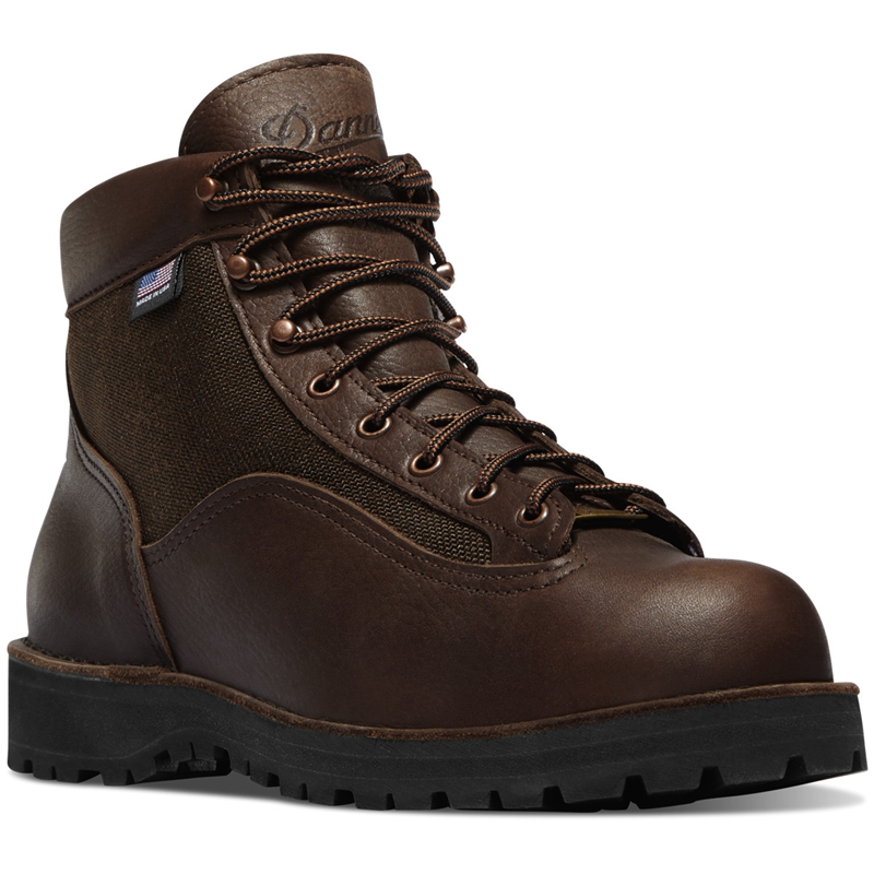 Chocolate Men's Danner Danner Light II Hiking Boots | 45083-CWDJ