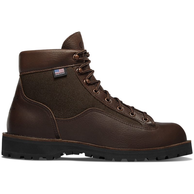 Chocolate Men\'s Danner Danner Light II Hiking Boots | 45083-CWDJ