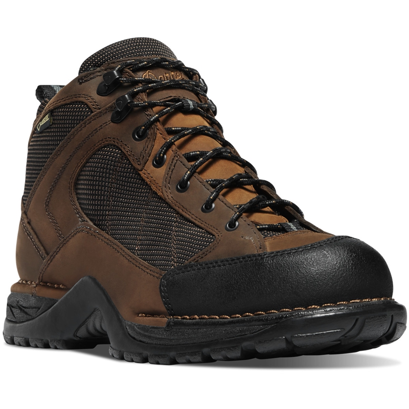 Dark Brown Men's Danner Radical 452 Hiking Boots | 20984-BMAC