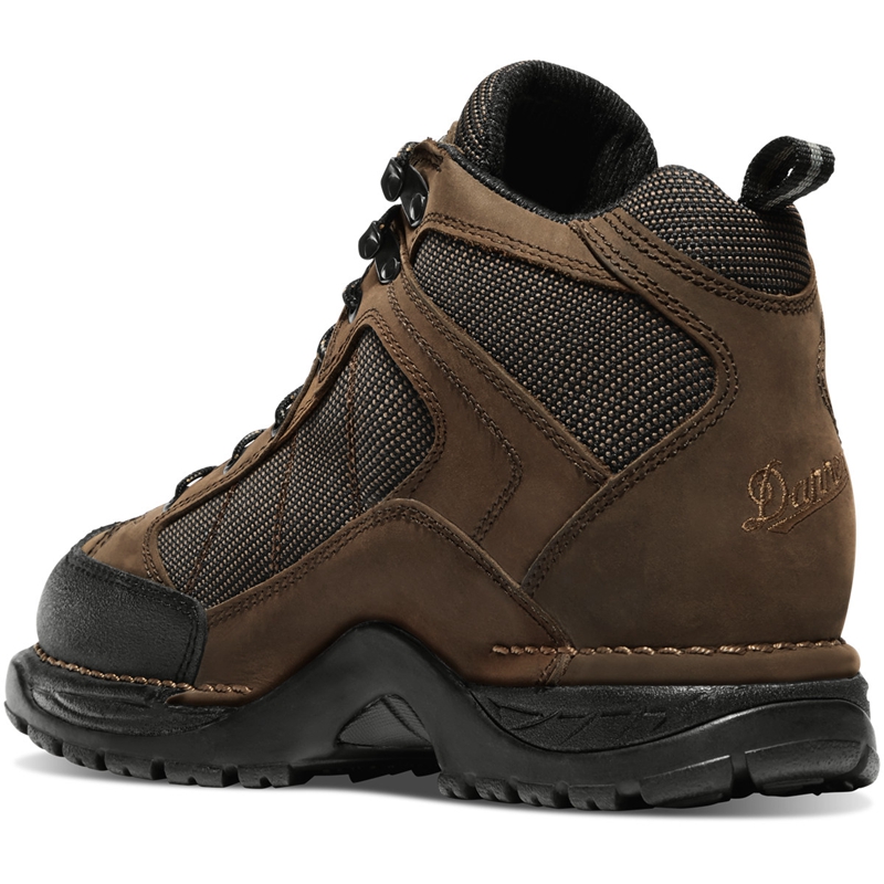 Dark Brown Men's Danner Radical 452 Hiking Boots | 20984-BMAC