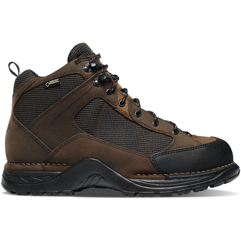 Dark Brown Men\'s Danner Radical 452 Hiking Boots | 20984-BMAC