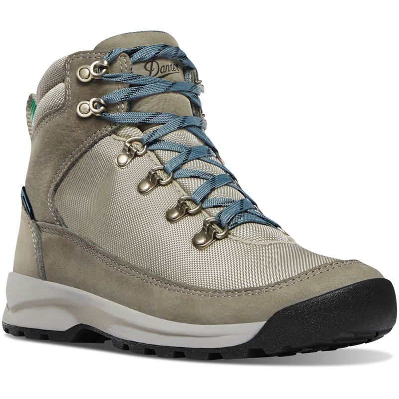 Dark Grey Women's Danner Hiking Boots | 92871-WUQV