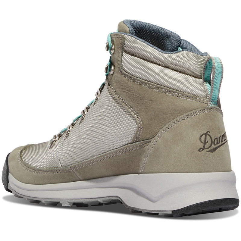 Dark Grey Women's Danner Hiking Boots | 92871-WUQV