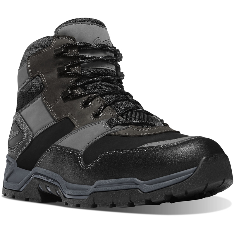 Grey Men's Danner Field Ranger Work Boots | 94720-UFXL