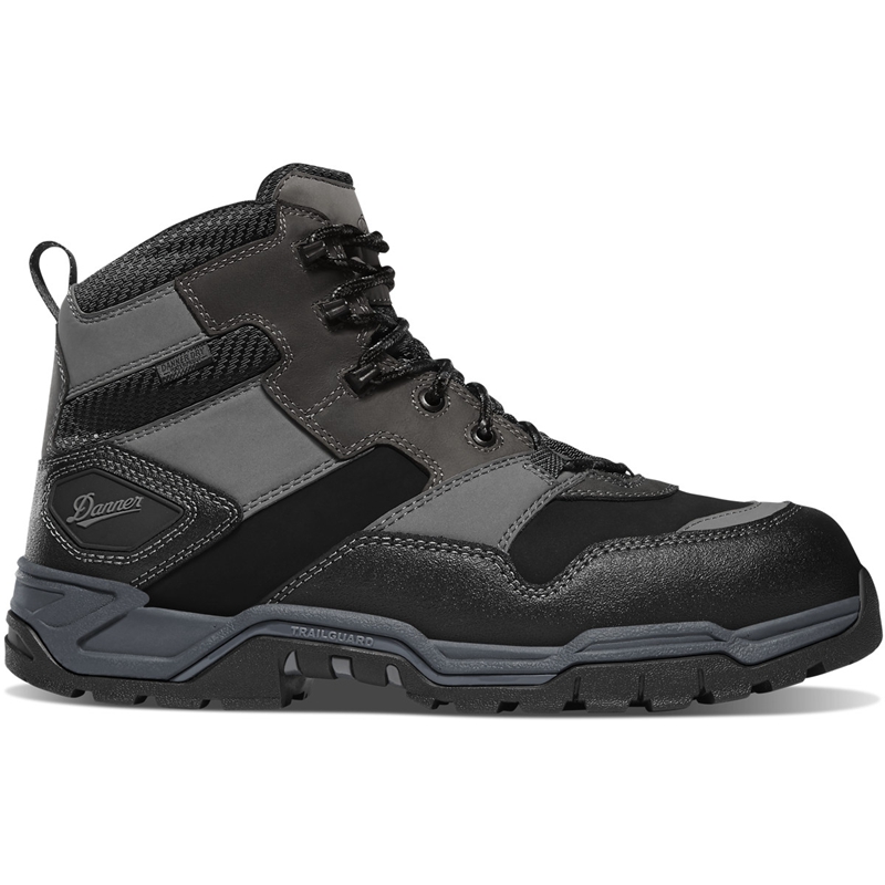 Grey Men\'s Danner Field Ranger Work Boots | 94720-UFXL