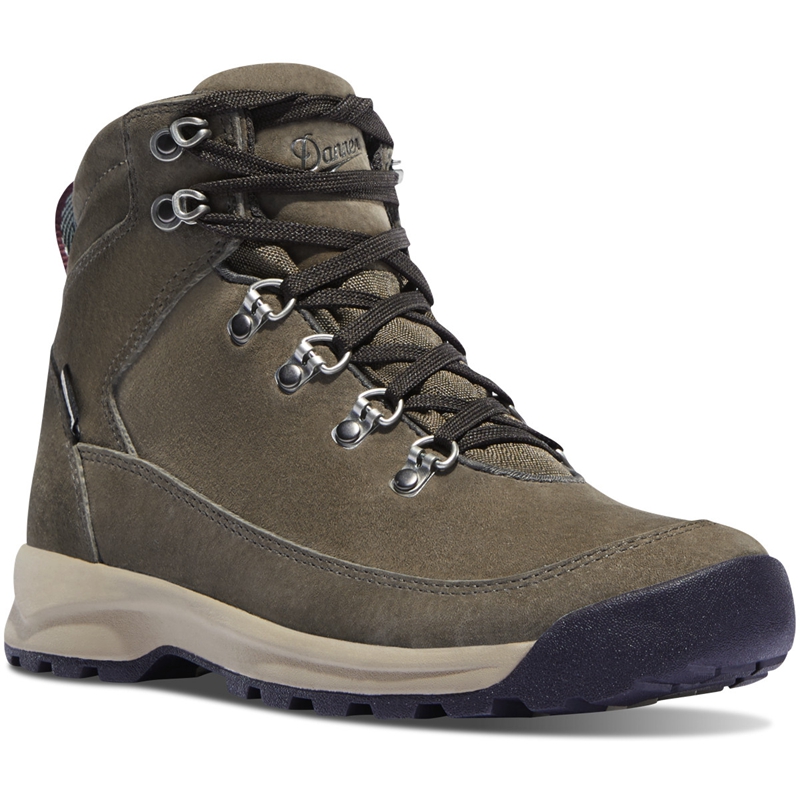 Grey Women's Danner Adrika Hiking Boots | 85062-QPAL