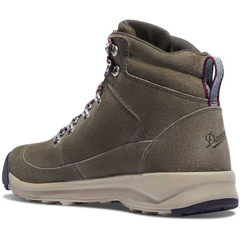 Grey Women's Danner Adrika Hiking Boots | 85062-QPAL