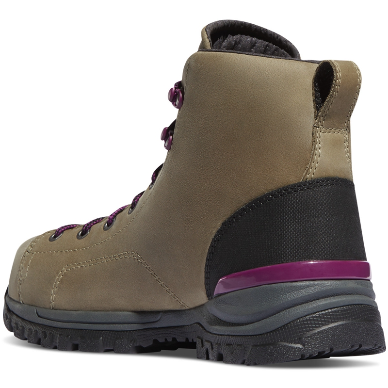 Grey Women's Danner Stronghold Work Boots | 58032-TNZX