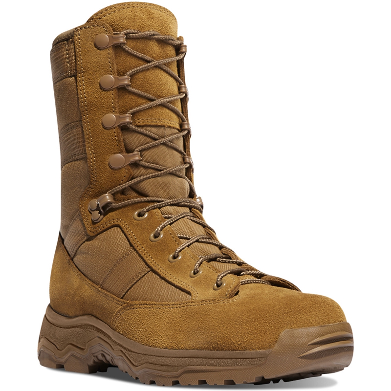 Khaki Men's Danner Reckoning Military Boots | 80629-KCQV