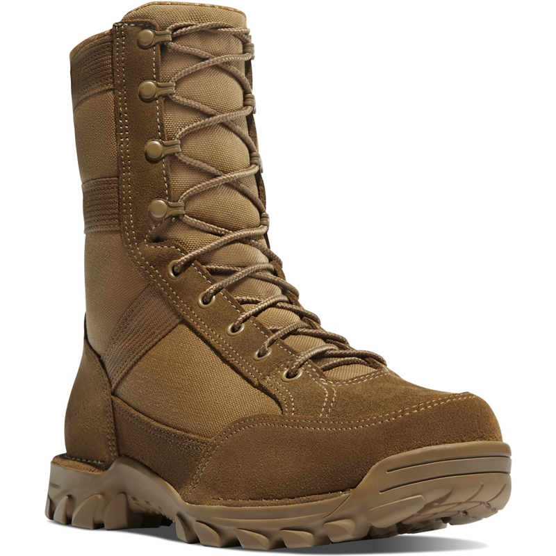 Khaki Men's Danner Rivot TFX Military Boots | 16387-ATJX