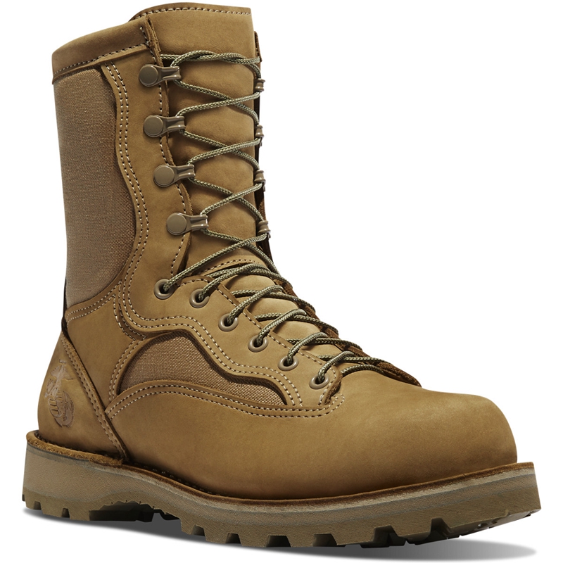 Khaki Women's Danner Marine Expeditionary Boot Military Boots | 18467-HGWB