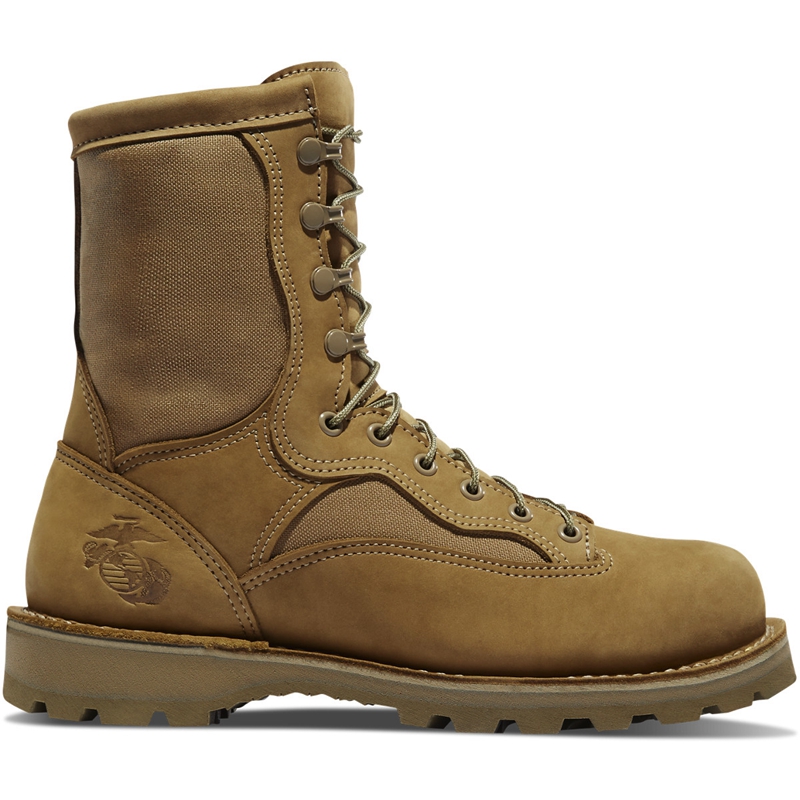 Khaki Women\'s Danner Marine Expeditionary Boot Military Boots | 18467-HGWB