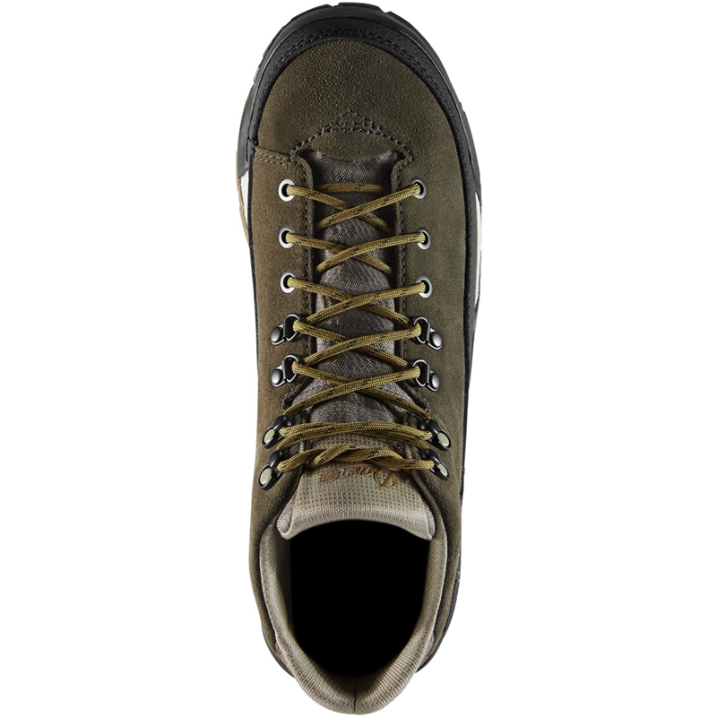 Olive Men's Danner Panorama Hiking Boots | 35740-BZGT