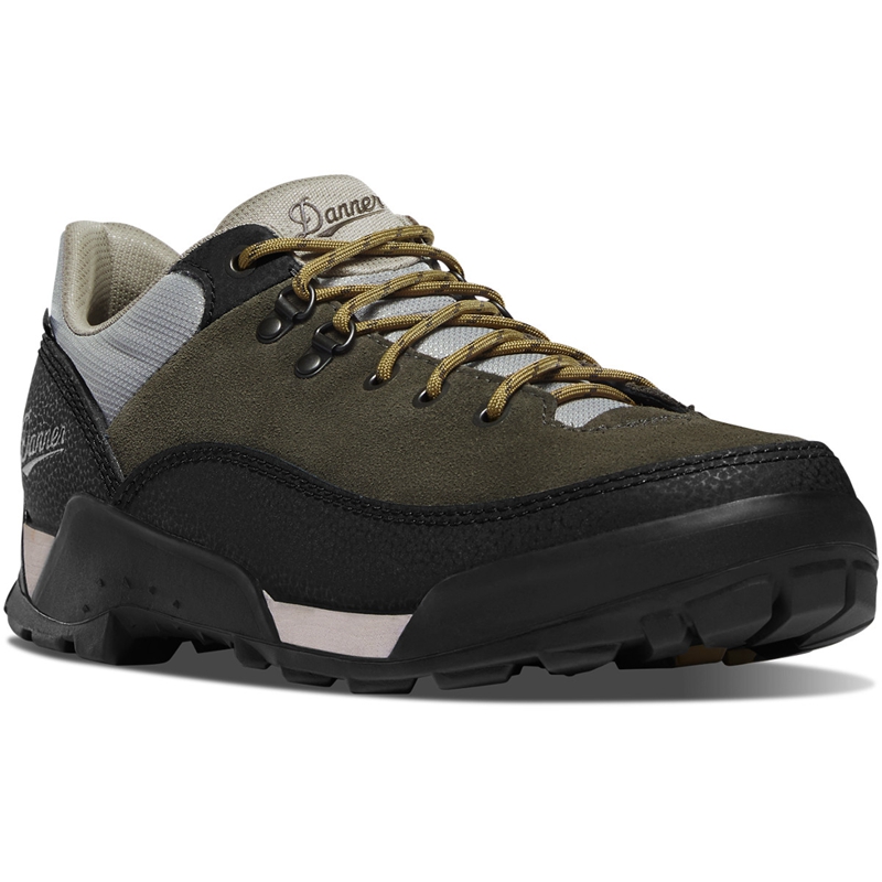 Olive Men's Danner Panorama Low Hiking Boots | 07215-FOCX