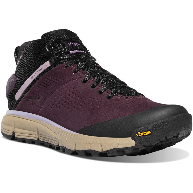 Purple Women's Danner Trail 2650 GTX Mid Hiking Boots | 46057-WTDL